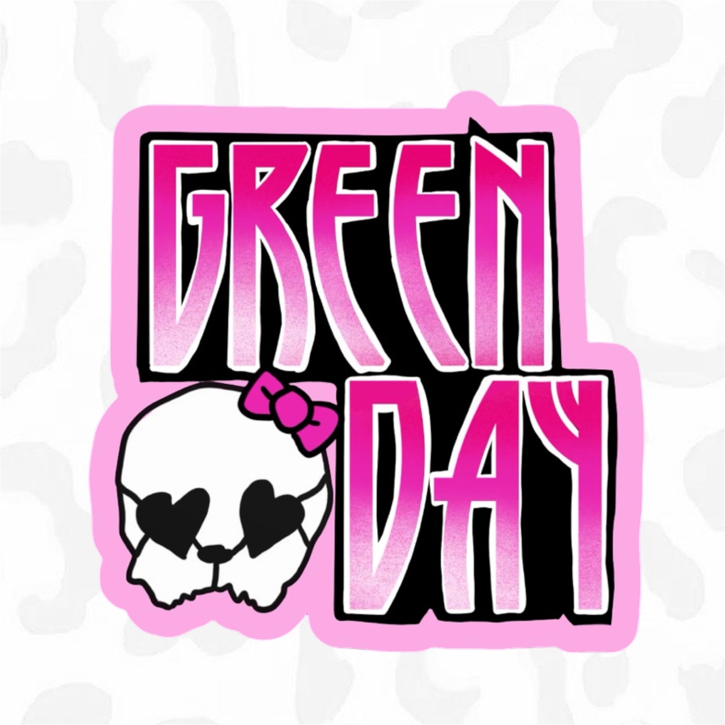 GREEN DAY X MONSTER HIGH Sticker