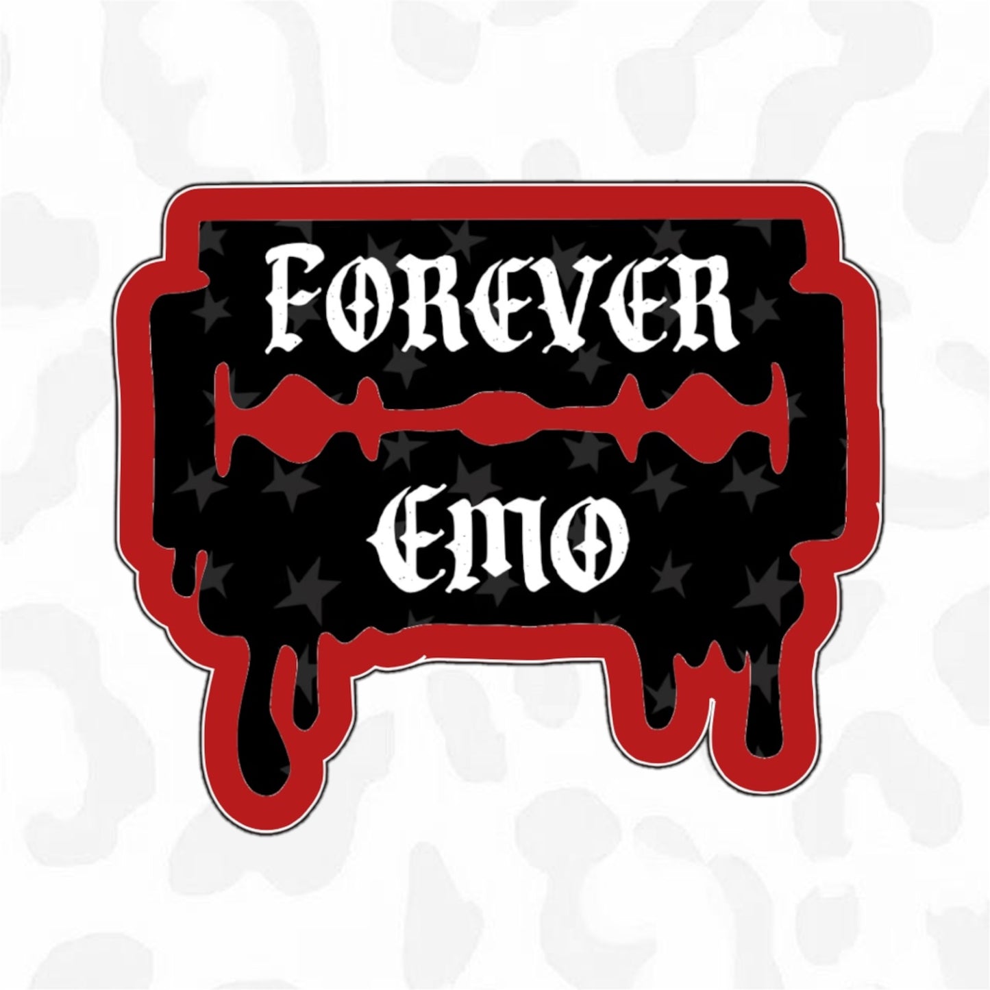 FOREVER EMO Sticker