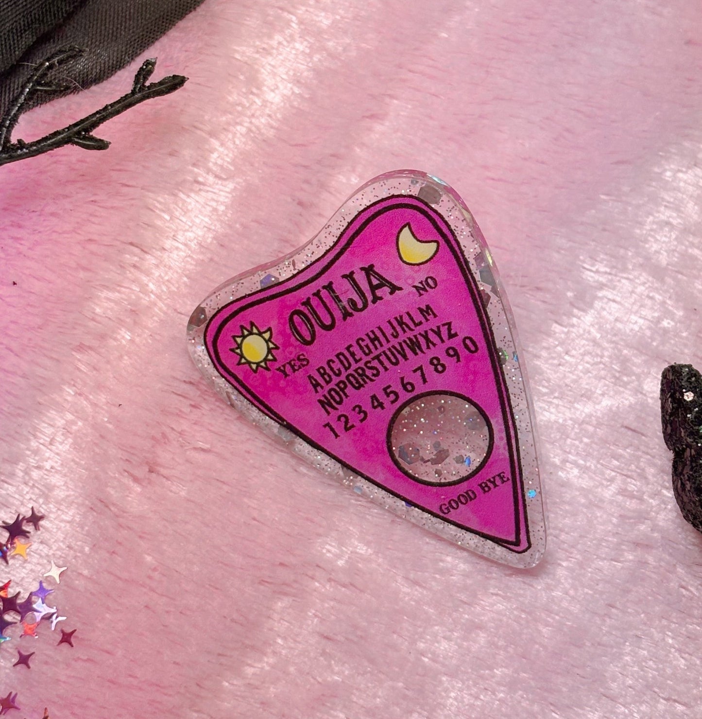 PLANCHETTE Acrylic Pin - Club Sabrina