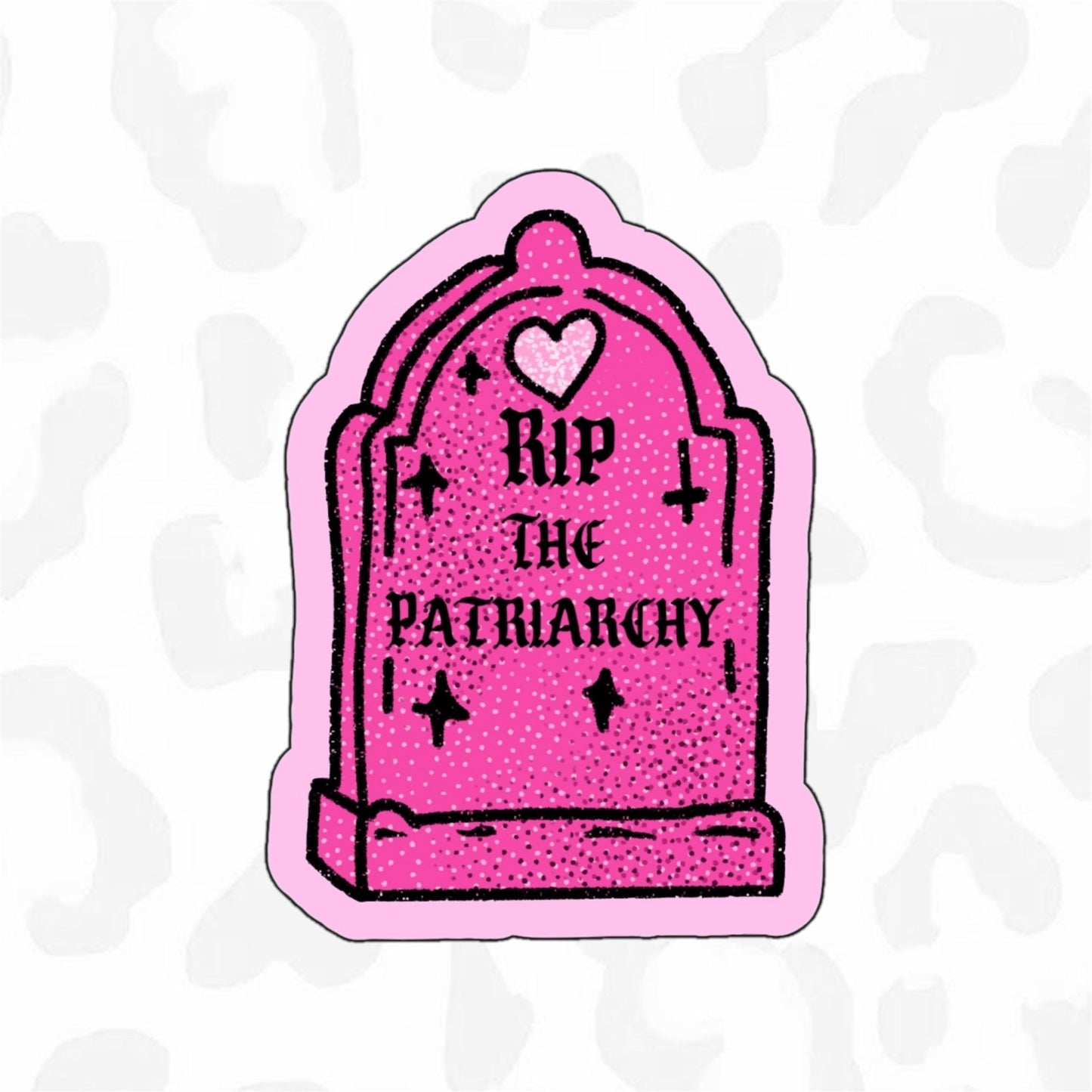 RIP THE PATRIARCHY Sticker - Club Sabrina