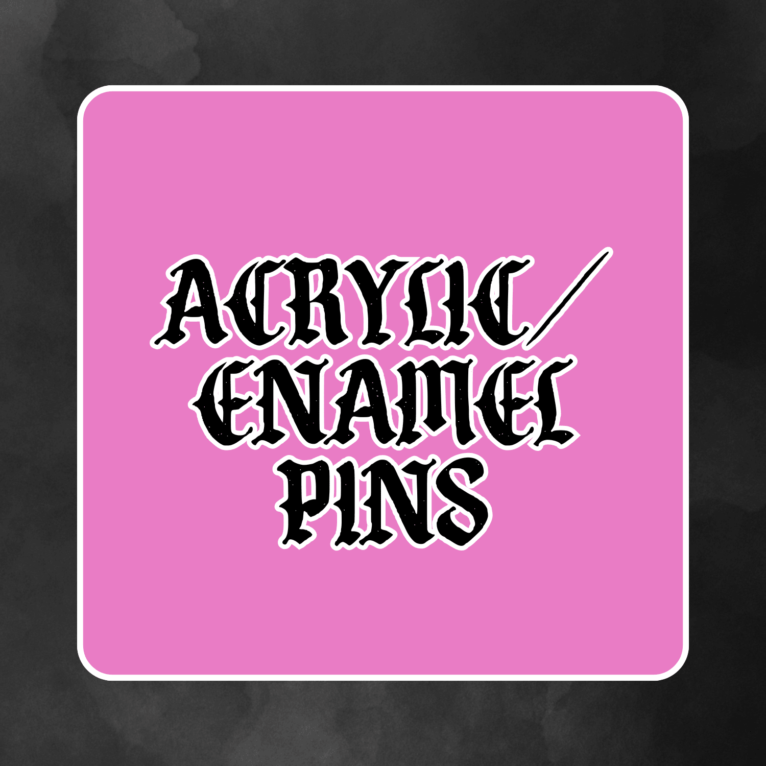 Acrylic/Enamel Pins - Club Sabrina