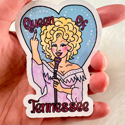 QUEEN OF TENNESSEE Sticker