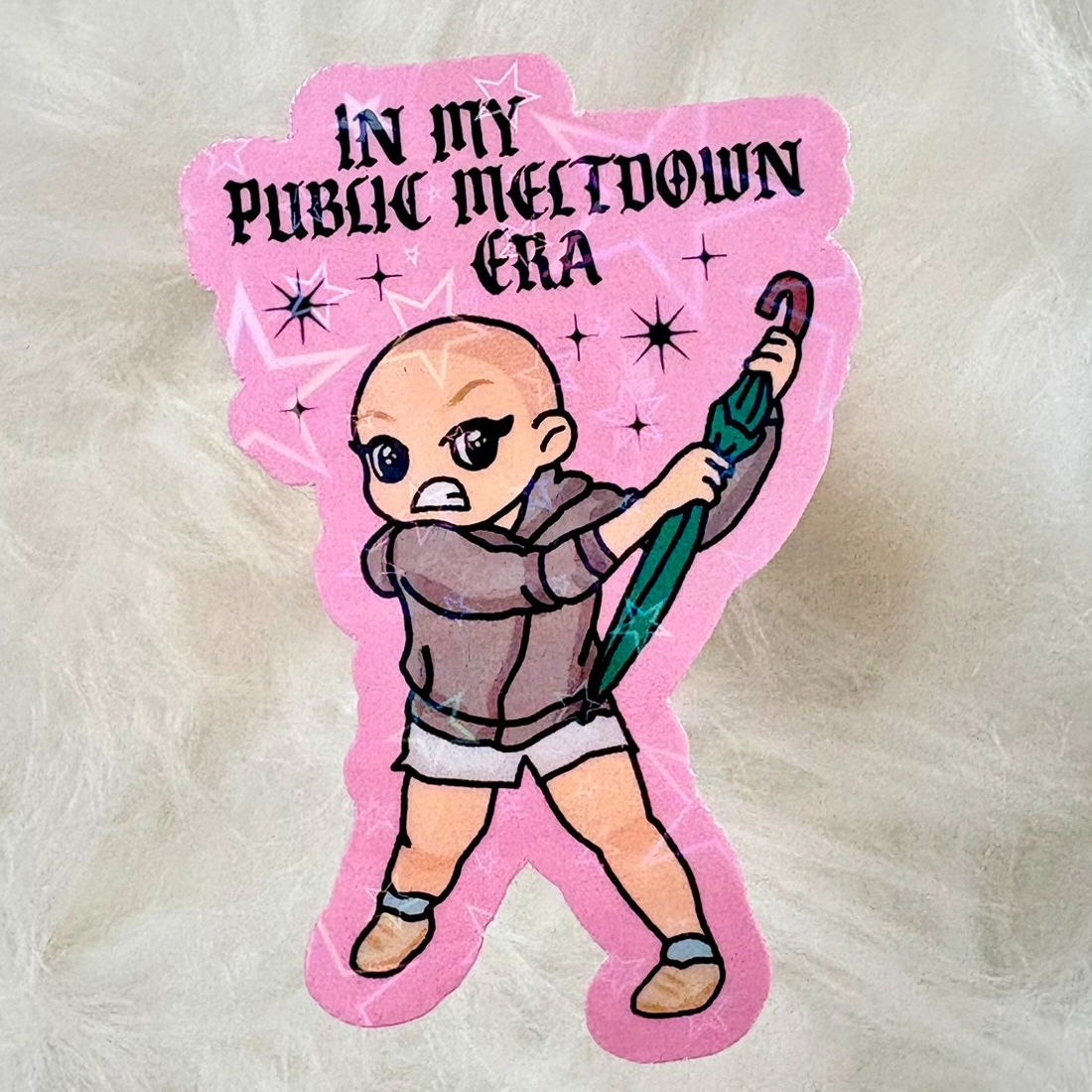 PUBLIC MELTDOWN ERA Sticker