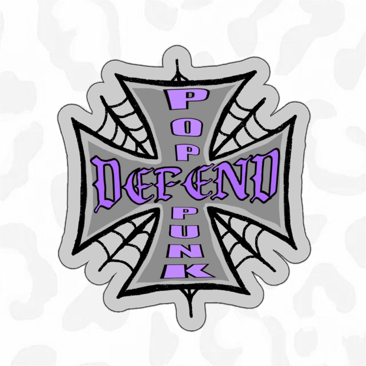 Defend Pop Punk Sticker