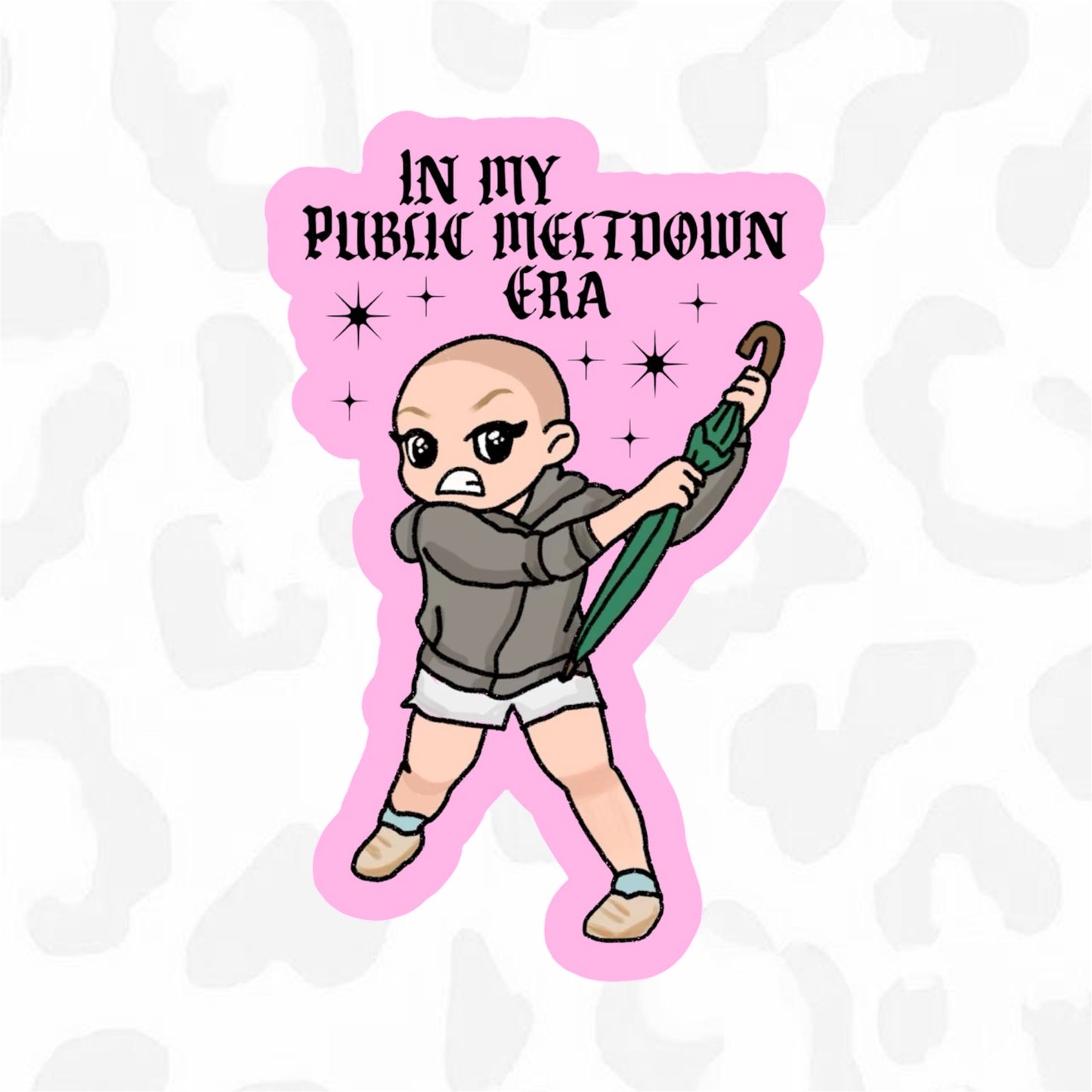 PUBLIC MELTDOWN ERA Sticker