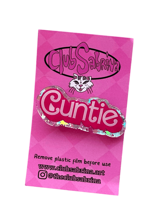 𝑪𝒖𝒏𝒕𝒊𝒆 Acrylic Pin - Club Sabrina