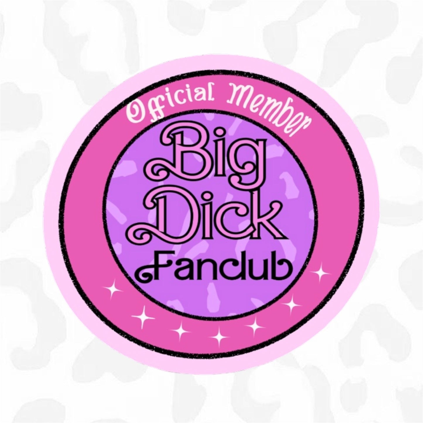 BIG DICK FANCLUB Sticker - Club Sabrina