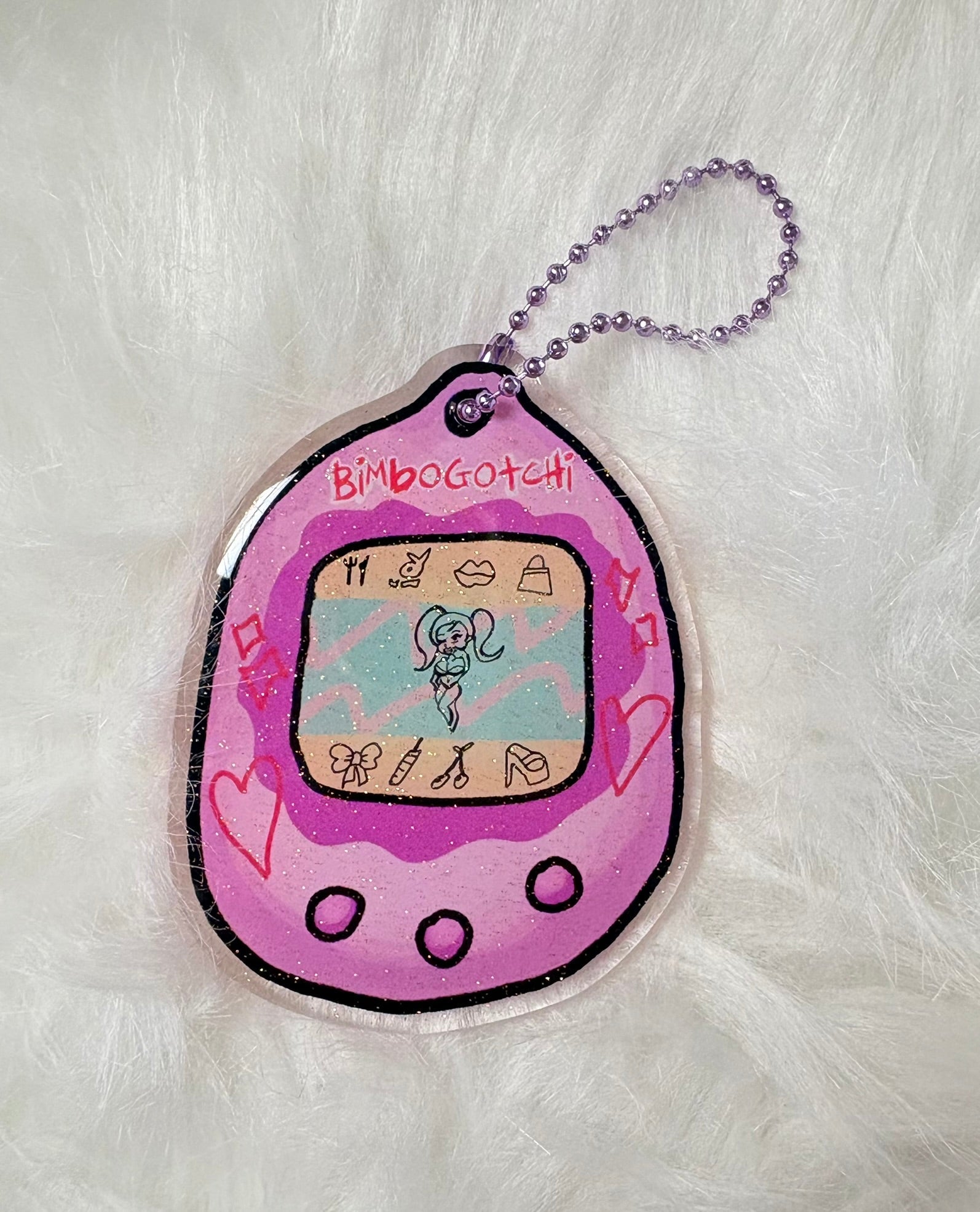 BIMBOGOTCHI Keychain - Club Sabrina