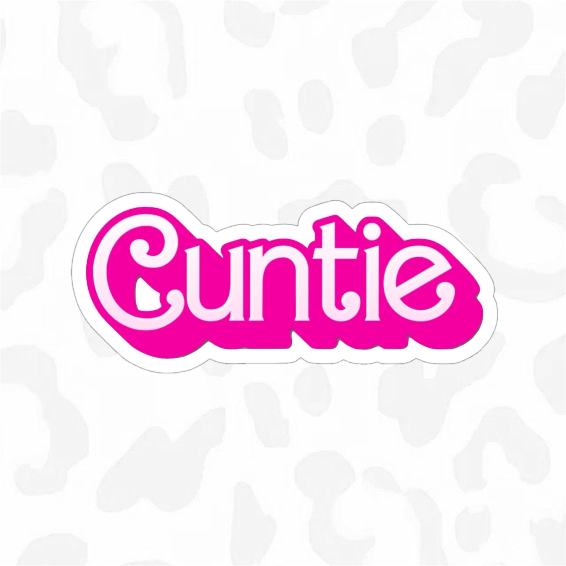 CUNTIE Sticker - Club Sabrina