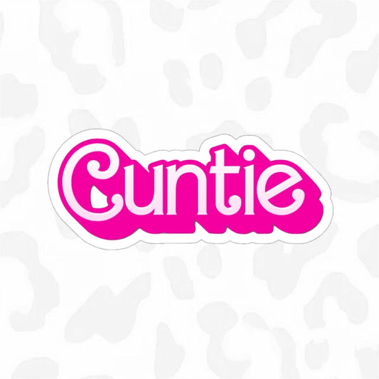 CUNTIE Sticker - Club Sabrina