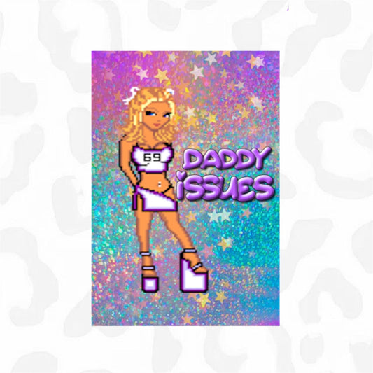 DADDY ISSUES Sticker - Club Sabrina