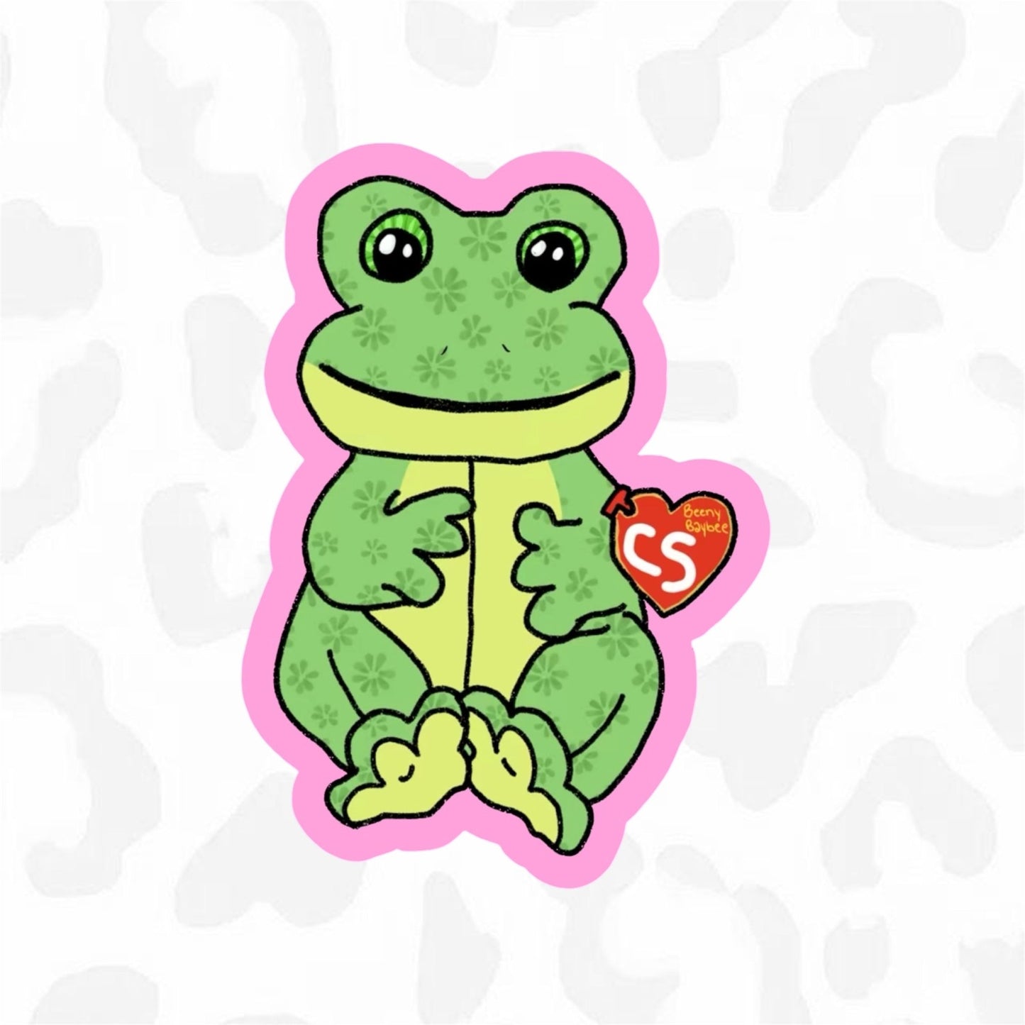 FROGGY BEENY BAYBEE Sticker - Club Sabrina