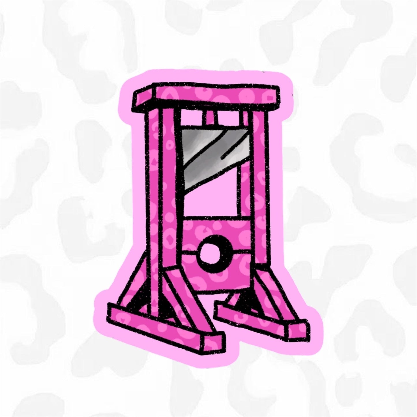 GUILLOTINE Sticker - Club Sabrina