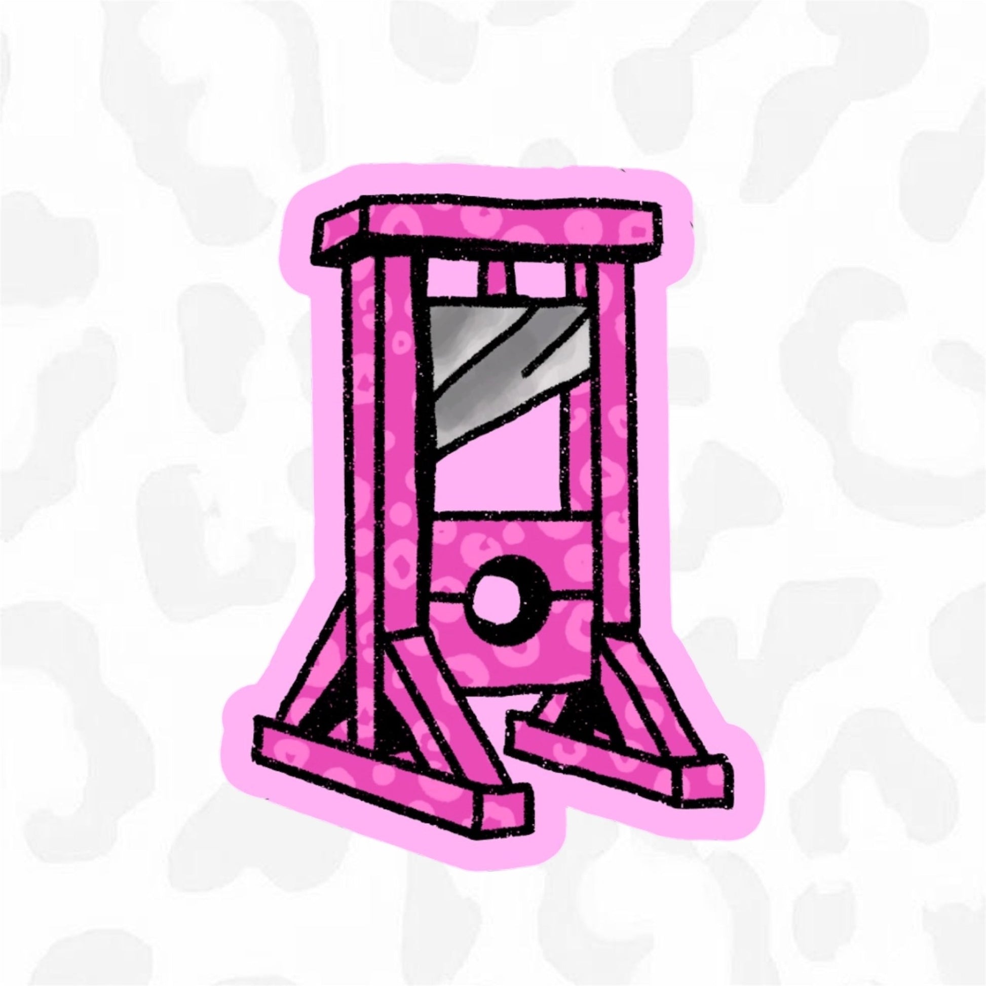 GUILLOTINE Sticker - Club Sabrina