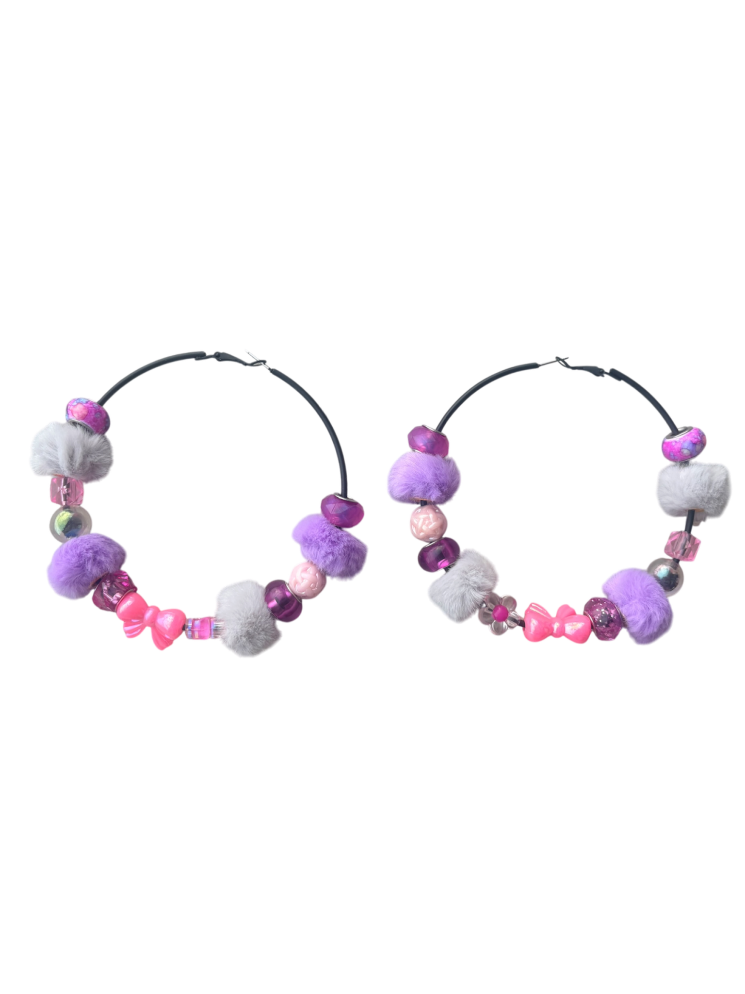 𝑶𝒗𝒆𝒓𝒏𝒊𝒈𝒉𝒕 𝑪𝒆𝒍𝒆𝒃𝒓𝒊𝒕𝒚 Hoop Earrings - Club Sabrina