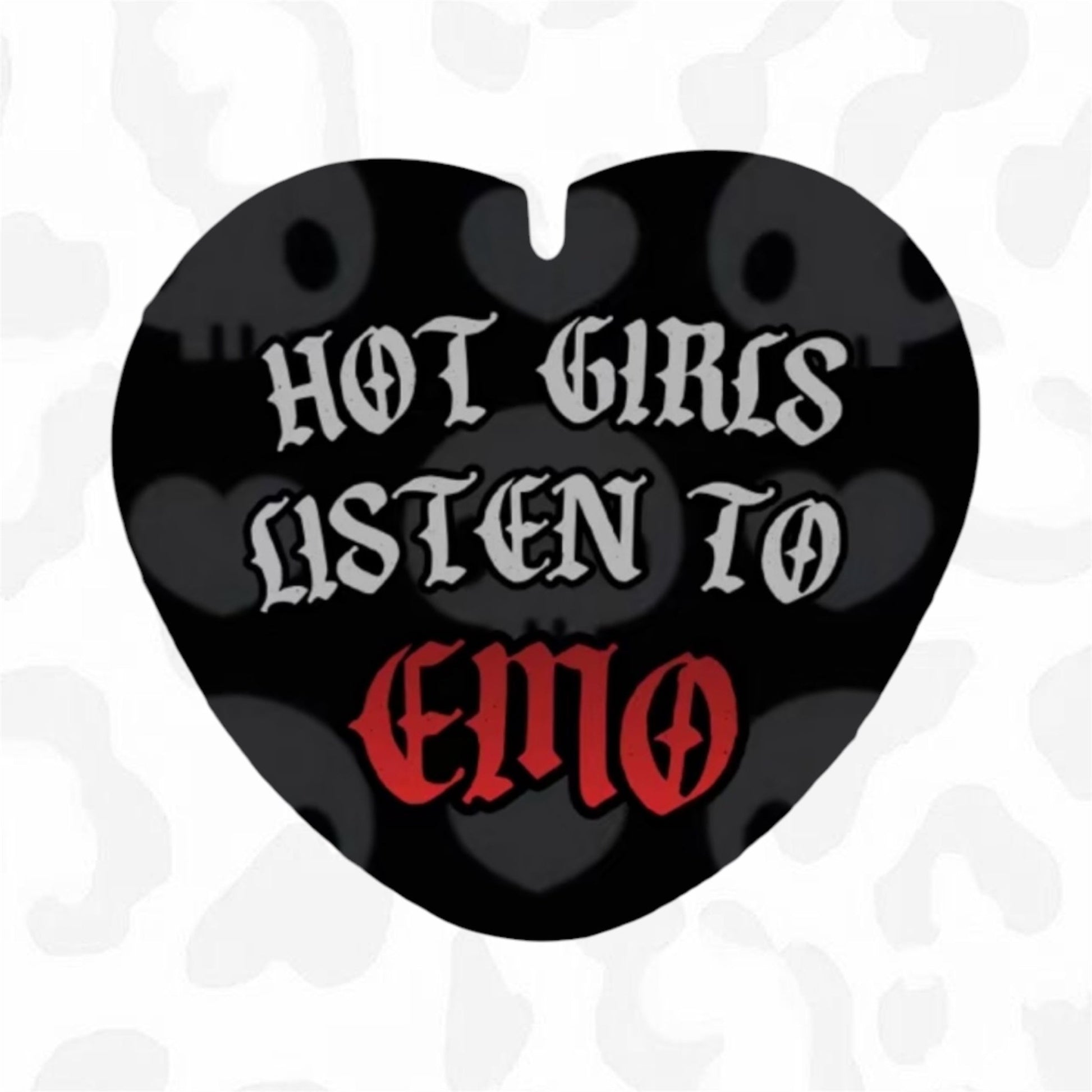 HOT GIRLS LISTEN TO EMO Button - Club Sabrina