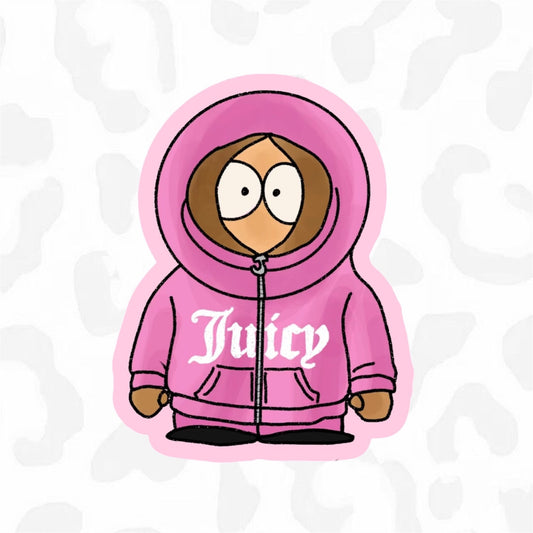 KENNY X JUICY Sticker - Club Sabrina