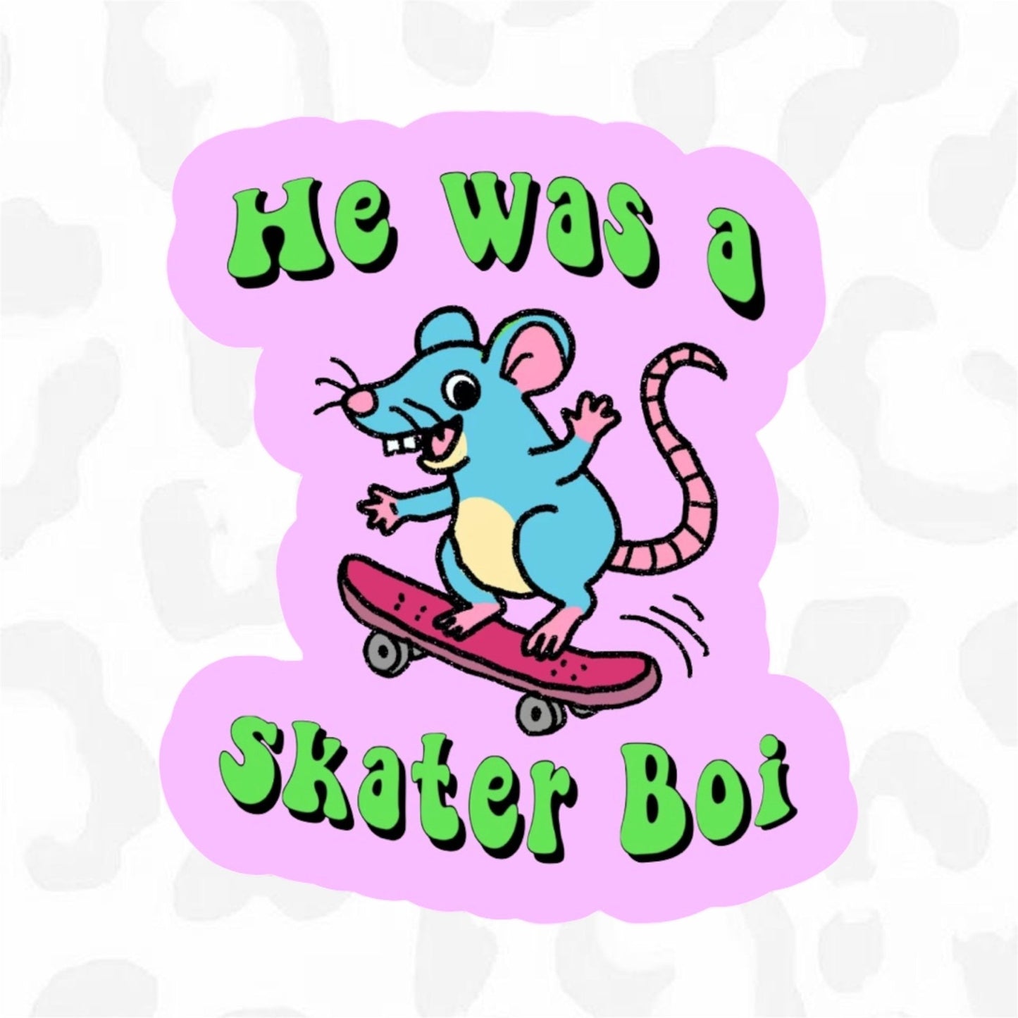 SK8R BOI Sticker - Club Sabrina