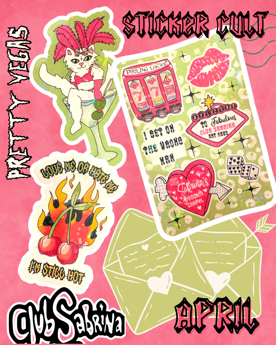 Sticker Cult Monthly Subscription - Club Sabrina