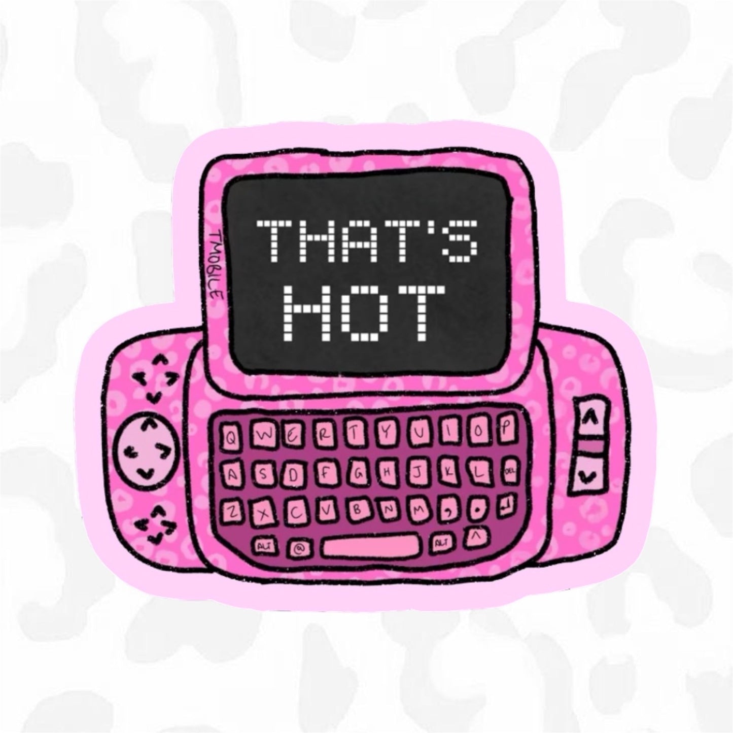 THAT’S HOT Sticker - Club Sabrina